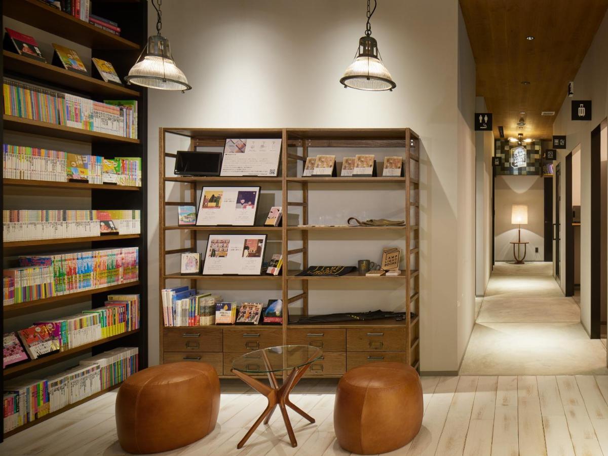 Lamp Light Books Hotel Fukuoka Fukuoka  Bagian luar foto